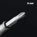 Titanium Alloy Screwdriver S2 Steel Bit High Hardness Non-Slip Tungsten Head Window Breaker Versatile EDC Tool