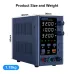WANPTEK Regulated Power Supply EPS1602 0-160V Voltage 0-2A 0-10A Current (Multiple voltage options) Multi-Function Protection Superior Stability Digital Display ideal for Diverse Electronics Application EPS3205/EPS3210/EPS6205/EPS1203/EPS1602