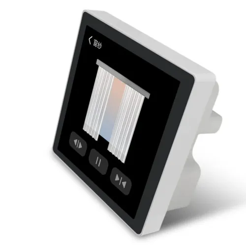 Tuya Smart Home Multiple Zigbee3.0 Control Panel 4-inch LCD Touch Screen 3 Gang Smart Switch APP Remote Control Zigbe Gateway Required