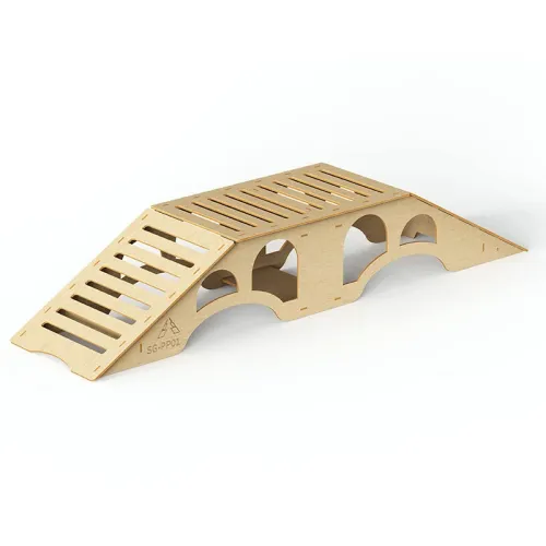 SG Pincone Forest Wooden 3D DIY Bridge Seesaw For 1/24/28 RC Car Parts