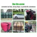 4pcs Heavy Duty 5m X 25mm Tie Down Straps Cam Buckles Motorcycle Car Luggage Cargo Trailer