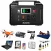 UDirect FlashFish E200 200W 40800mAh Portable Power Generator Solar Power Station with 110V AOutlet/2 DPorts/3 USB Ports