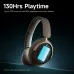 PICUN NC60 Wireless bluetooth 5.4 Headset ANC Gaming Headphone -48dB Deep Noise Reduction 4 Mic Noise Reduction 40mm HD Driver HiFi Bass 130H Playback AUX E-Sports Gamer Headphones