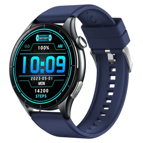 ET458 1.56-inch AMOLED Display ECG Micro-physical Examination Flashlight NFC bluetooth Call Heart Rate Blood Pressure Blood Oxygen Monitor Sleep Monitoring Breathing Training Fatigue Detection Metope Function Multi-sport Modes IP68 Waterproof Smart Watch