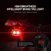 CYCLAMCY3002PCBicycle Smart Front Rear Brake Sensing Lights Waterproof Type-Charging Bike Lighting Headlight Warning Taillight for MTB Road Cycling