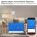 Tuya WiFi Smart 16A EU Socket Glass Panel Outlet Power Monitor Touch Plug Relay Status Light Mode Adjustable Smart Life App Voice Control with Alexa Google Assistant