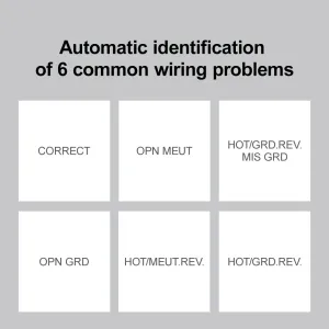 Xiao ATUMAN ST2 Intelligent Socket Tester Compact Low Energy Consumption High Sensitivity for Electrical Socket Wires Verification Wide Voltage Range Convenient to Use