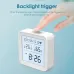 Smart WiFi Hygrometer Thermometer Sensor Indoor Temperature Humidity Monitor Works with Alexa Google Home High Accuracy Remote Control App Sync Time Display