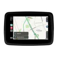 5-inch Waterproof Motorcycle GPS Navigation with Carplay Auto Mirror Screen