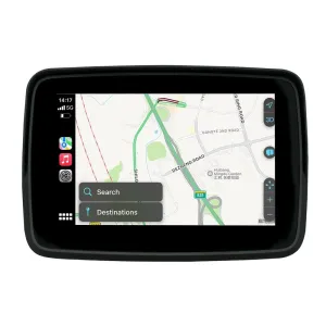 5-inch Waterproof Motorcycle GPS Navigation with Carplay Auto Mirror Screen