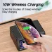 Bakeey 100W 8-Port USB PD Charger PD3.0 QC3.0 Desktop Charging Station Smart Charger 10W Wireless Charger Charging Pad For iPhone 11 SE 2020 Huawei