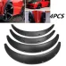4-Piece/Set Universal Car Wheel Arch Tire Guard Decorative Fender Flexible Yet