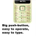 MKTEL OYE 3 GSM 1.77 Inch Dual SIM Dual Standby 1800mAh FM Big Buttons Fast Quick Torch Loud Speaker Mobile Phone