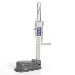 Digital Height Gauge 0-150mm Measuring Range High Accuracy 0.0005 Inch Resolution Inch and Metric Display Woodworking Tool