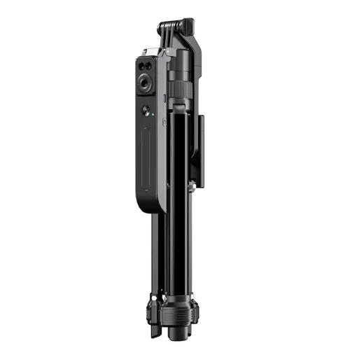 C17 Mobile Selfie Stick with Tripod 360 Rotary AI Facial Tracking Aluminum Alloy Wide Angle Live Broadcast Shooting Camera Three-pin Selfie Stick