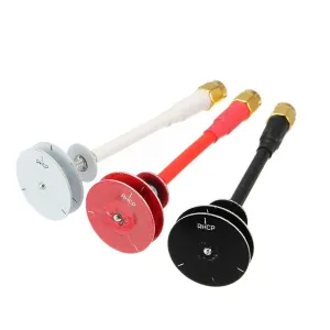 Realacc 5.8GHz 5dBi 50W Omnidirectional Flat Panel Antenna SMA/RP-SMA Tower Plated for FPV Racing Drone RC Transmitter Receiver