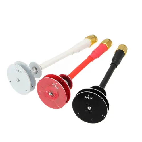 Realacc 5.8GHz 5dBi 50W Omnidirectional Flat Panel Antenna SMA/RP-SMA Tower Plated for FPV Racing Drone RC Transmitter Receiver