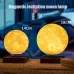 Magnetic Levitation Globe LED Moon Floating Romantic Lamp Suspended 3D Moon Lamp Rotating Globe Bedside Lamp