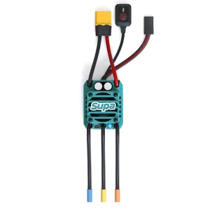 SkyRC 300080-06 FuriaX Supa 60A 2-3S LiPo Sensorless Speed Controller ESC for 1/10 Touring Car Short Course Truck