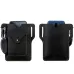 Ekphero Retro Men's Waist Bag Genuine Leather Belt Bag Key Waist Work Pocket Phone Bag for Belt Wearable Holster