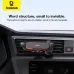 Baseus BS-CM040 Horizontal Car Phone Holder Metal Gravity Car Air Vent Cellphone Stand 360 Universal Rotation Ball for 4.7inch-6.5inch Mobile Phone