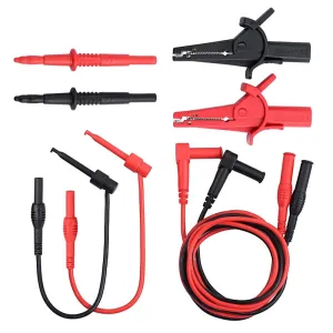 Universal Digital Multimeter Test Leads High Conductivity Copper Core Electrical Testing Accessories