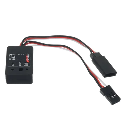 Flyueace RX-7D Gyro Gyroscope Support Digital/Analog Servos for RC Car Boat