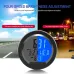 Car Solar Car Clock Temperature Gauge LED Digital Display Night Light Intelligent Car Thermometer Clocks Dashboard Thermometer Electronic Watch Time