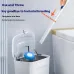 Automatic Chuck Open Cover Disposable Toilet Brush Household 360 Angle Wall Hanging With Cleaning Tablets Toilet Cleaner