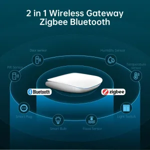 Tuya Zigbee3.0 bluetooth Wireless Gateway Hub Smart Home Linkage Bridge APP Wireless Remote Voice Control Via Alexa Google Home