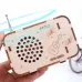 Small Science Technology Mini Wooden DIY Radio Models Handmade Homemade Assembly Puzzles Color Crafts