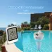 MK8007A Wireless Digital Pool Thermometer Floating Sensor LCD Display Indoor Outdoor Water Temperature Monitor Aquarium Bath Tub Spa