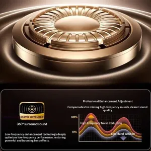 LENOVO EA269 TWS Headset Wireless bluetooth 5.4 Earphone 13mm Large Horn 360 Surround Stereo Low Delay IPX5 Waterproof In-ear Sports Headphones