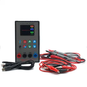 Dual Channel Analog Signal Analyzer ASA VI Curve Tester 4V Adjustable Resistance 50R-7K Frequency 20Hz-15kHz TFT Screen 3000mAh Battery Type-C Charging