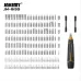 Jakemy JM-8198/135pcs JM-8199/257pcs Repair Tool Kit CR-V Steel Micro Screwdriver Bits Modular Handle Design Universal Compatibility