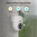 Hiseeu AHD5 5MP 1920P PTZ Home Wired Security Camera Clear Night Vision CCTV Analog TVI CVI XVI Smart Motion Detection Security Dome Wired Camera