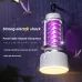 360 Electric Shock Mosquito Killer Lamp USB Charging Portable Household Electric Mosquito Killing Photocatalyst Outdoor Camping Dual Lighting Modes