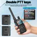 BAOFENG MINI5 Walkie Talkie 2200mAh Battery 999 Channels Type-C Fast Charging bluetooth APP Programming NOAA Weather Alert Emergency Two-Way Radio