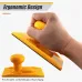 Woodworking Push Handle  Ergonomic Safety Tool for Anti Slip Cutting & Carpenter Accessory ABS with Non Slip Rubber Base