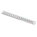 150-1200mm Thickened Stainless Steel Ruler with Metric and Inch Scales Woodworking Scriber Measuring Tool