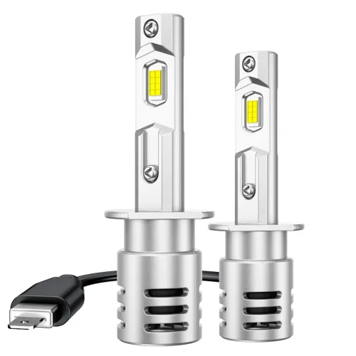 SEALIGHT X5 H1 2PCS Car LED Headlight Bulbs 6000LM LED Front Headlamps Hi Low Beam 6500K Super Bright Light 3570 LED Chips