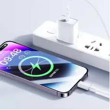 35W USB-C to iP Cable Fast Charging Data Transmission Copper Core Line 1M/2M Long for iPhone 15 14 13 Pro