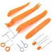 12pcs/set Car Radio Door Clip Panel Trim Dash Audio Removal Open Installer Pry Tool For Auto Vehicle