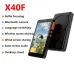 RK-X40F Magnetic Phone Selfie Monitor Screen with Clamp for Smartphone Rear Camera Selfie Vlog Live Stream for iPhone Android phone