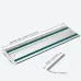 Track Saw Guide Rail Circular Guide Rail for Woodworking Longer Cuts for Makita Festool Track Saws Compatible with Makita Festool Guide Rail System