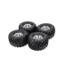 4Pcs Austar Wheel Tires Plastic Wheel Rims for 1/10 RC Crawler HSP HPI Car Parts