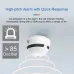 Tuya Smart WiFi Smoke Detector 85dB Alarm Photoelectric Sensor 2.4GHz Wireless Smart Life App Smoke Alarm