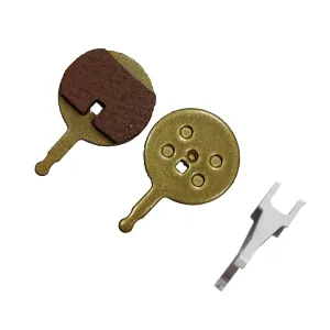 LAOTIRound Brake Pad Electric Scooter Front Rear Scooter Disc Brake Pad Repair Tool Electric Scooter For LAOTIES10ES18 LiteL8pro ES18 ES18P