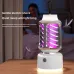 360 Electric Shock Mosquito Killer Lamp USB Charging Portable Household Electric Mosquito Killing Photocatalyst Outdoor Camping Dual Lighting Modes