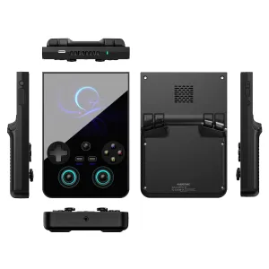 256G Anbenic RG477V 12+256G 4.7-inch 120Hz Display Handheld Gaming Console Built-in 8000+ Games Dimensity 8300 Android 14 3D Hall Joysticks RGB Lighting Game Player Console for PS2 NDS 3DS Emulation